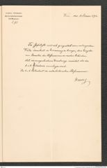 k.k. naturhistorisches Hofmuseum, Intendanzakten 1885-1896 (Hauer), Aktenzahl Z.50/1892, Seite 3